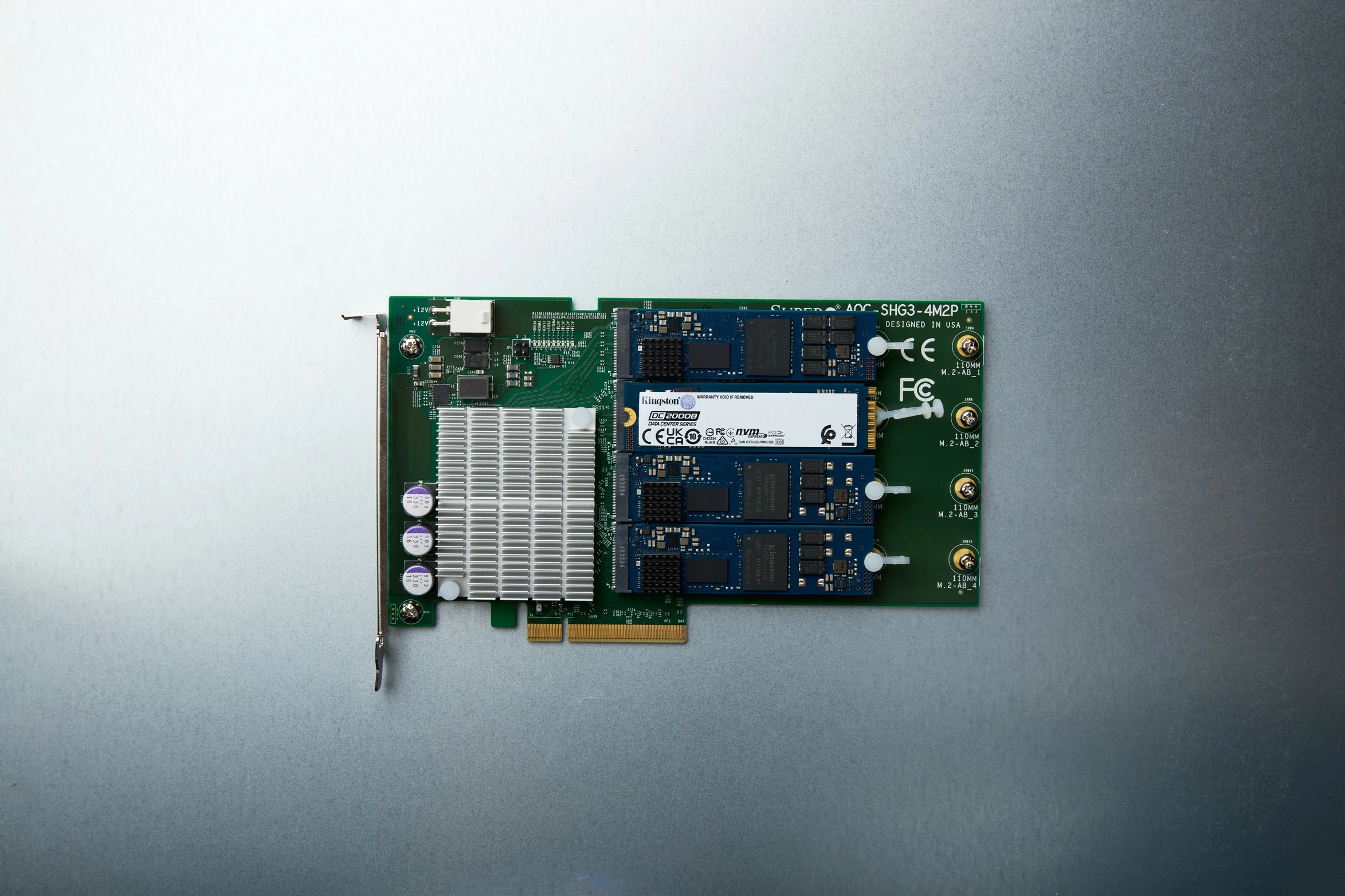 SSD 480 GB Kingston DC2000B PCIe 4.0 M.2