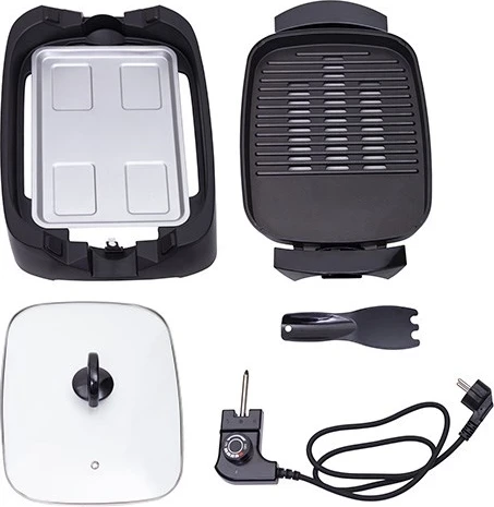 Električni žar, Adler AD 6610, črn