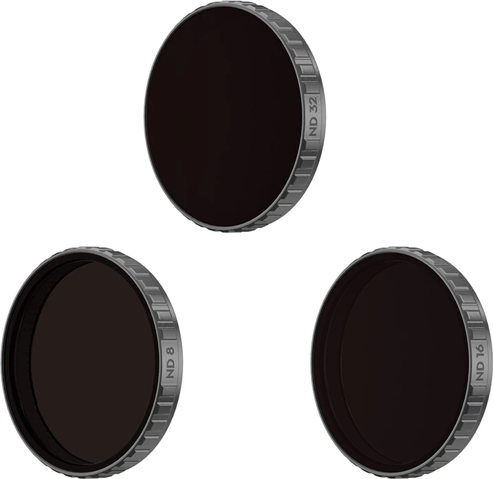 Set ND filtrov za športne kamere DJI Osmo Action 3/4, ND8/ND16/ND32, s škatlo