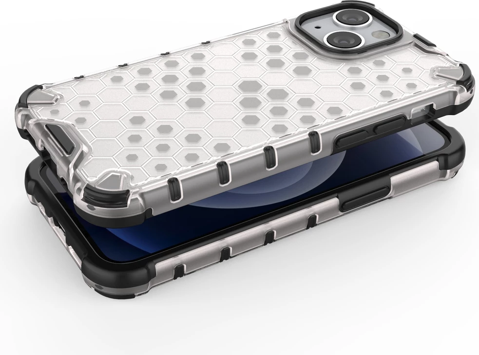 Ovitek za telefon Hurtel Honeycomb za iPhone 13 mini, zelen