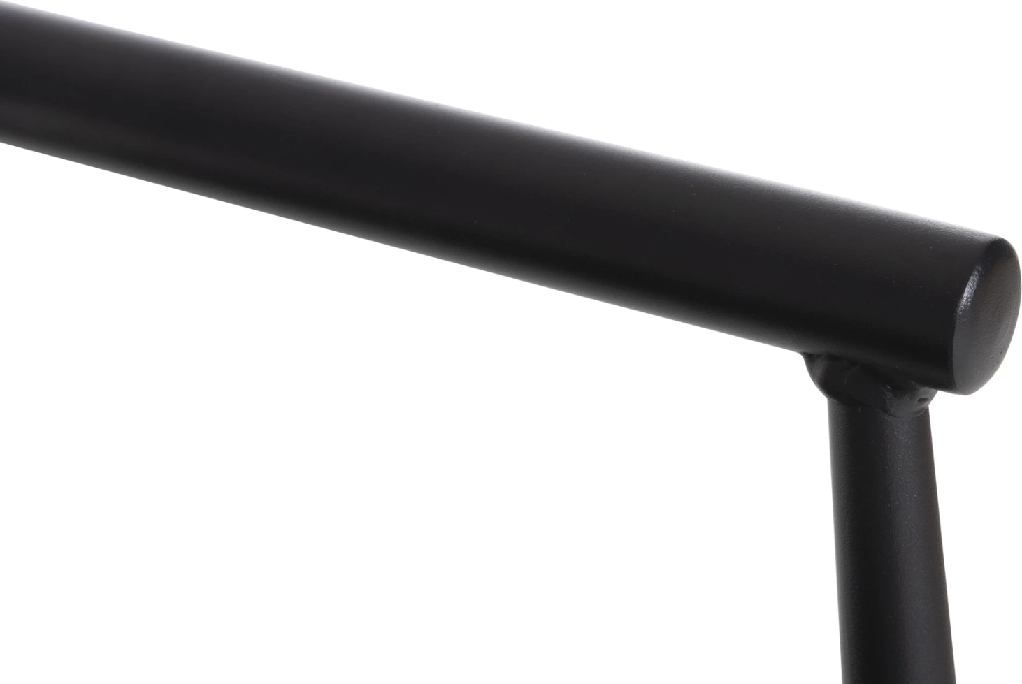 Naslanjač Serly FH6052.02, črn aluminij - črna textilena, 56x61x74,5H cm