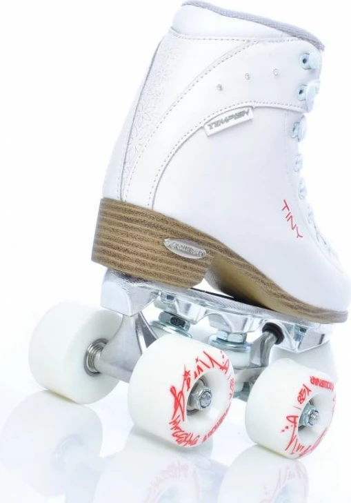 Dekorativne otroške rolerke Tempish, bele