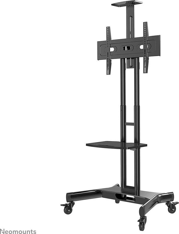 Mobilni stojalo za TV Neomounts NM-M1700BLACK, za zaslone 32-75 palcev, nastavljiva višina, črno