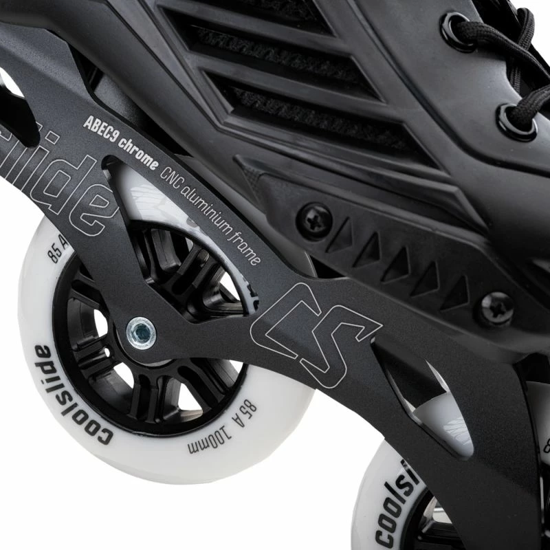 Rekreativni rolerji Coolslide Hulst, črno-zeleni