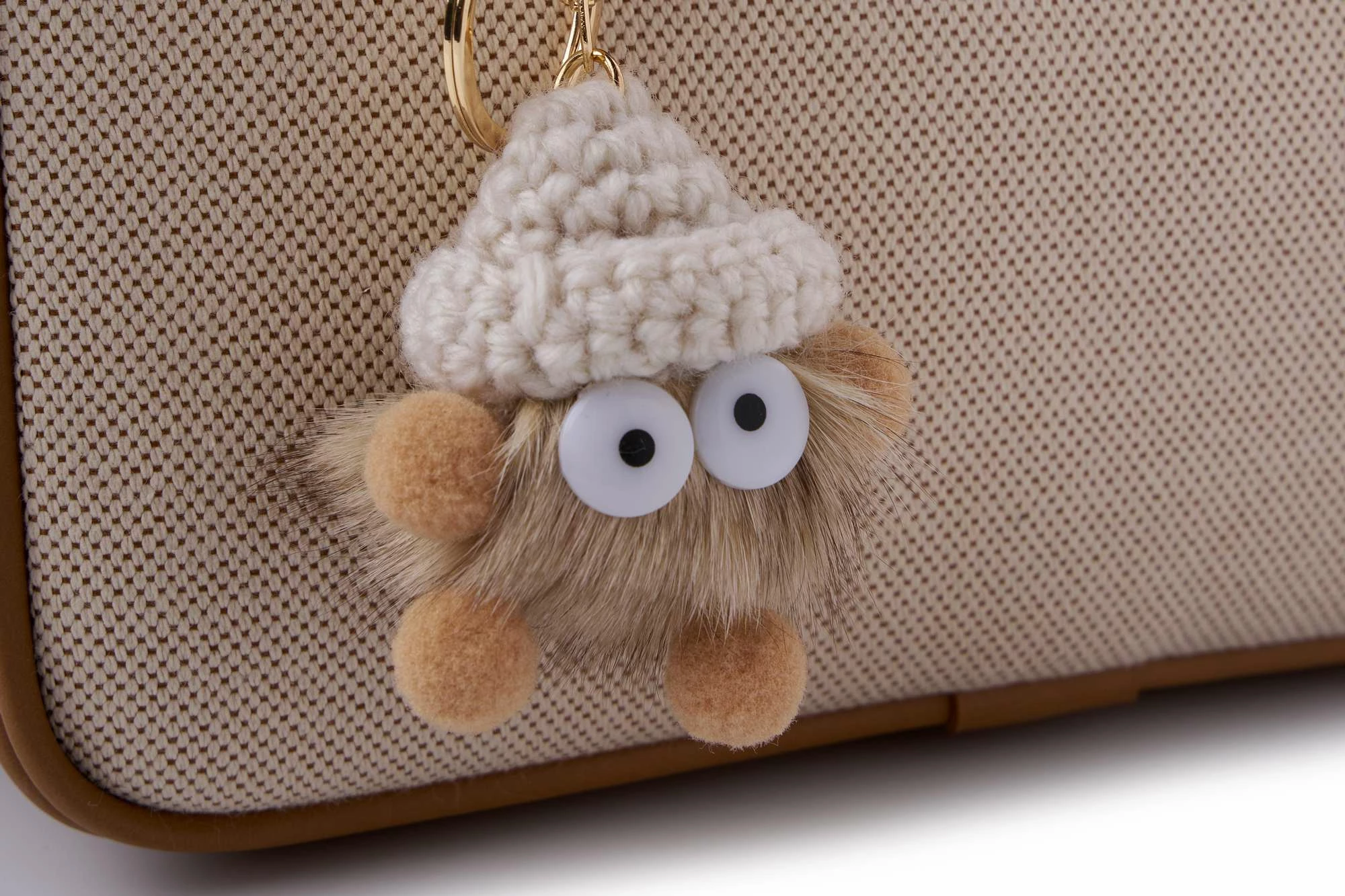 Torba za ramo Lucky Bees, tan, roza