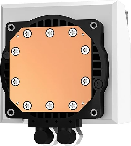 Vse-v-enem vodno hlajenje za procesor DeepCool LT240, 2x12 cm, belo