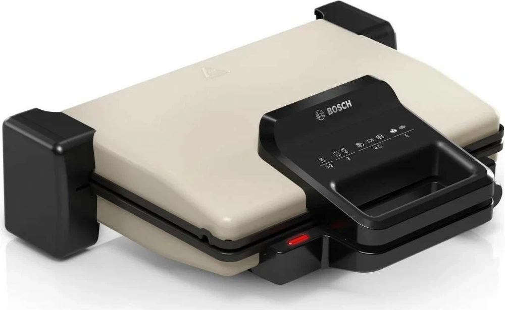 Kontaktni žar Bosch TCG3302, 2000 W, srebrn