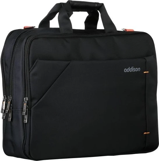 Torba za prenosnik Addison 305014, 35,8 cm (14,1"), toploader, črna