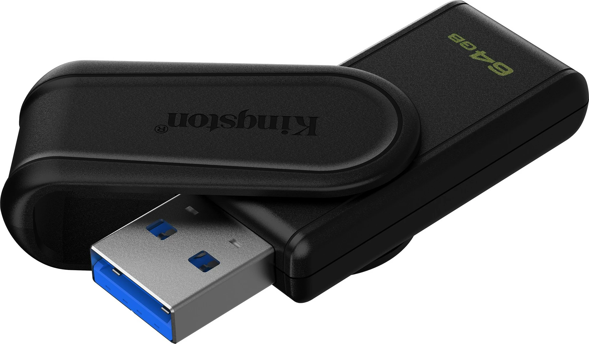 USB ključ Kingston DataTraveler Exodia S 64GB, USB 3.2, črn