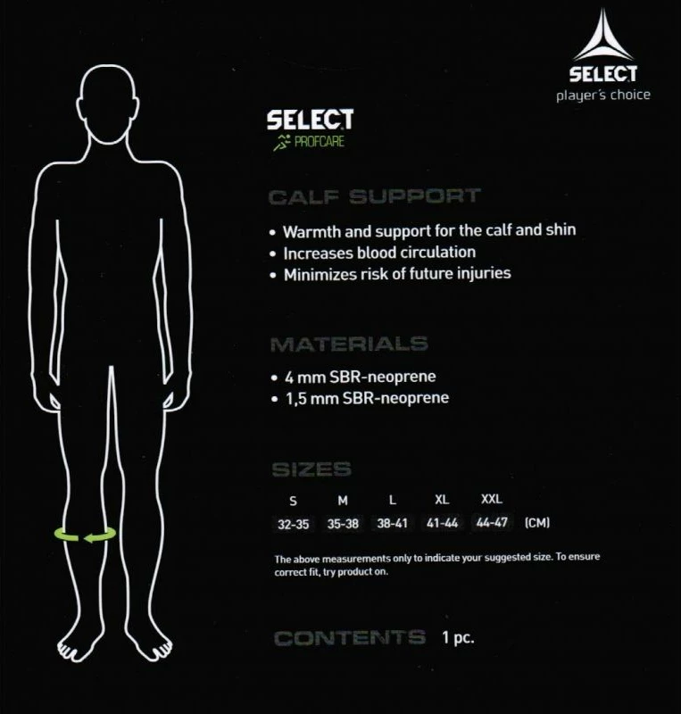Zaščita za stegno Select, za moške in ženske