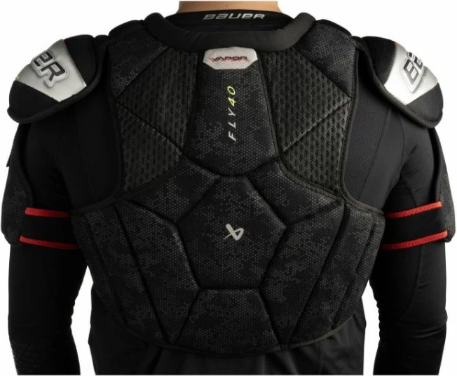 Ščitniki za ramena za moške, črni Bauer Vapor Fly40 Sr 1064791