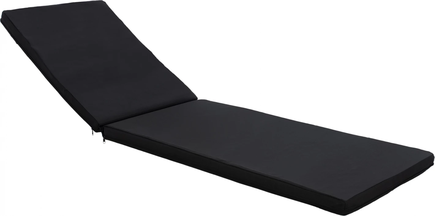 Blazina za ležalnik Textline Sifnos črna FH11234.05T 196(117+1+78)x58x6cm