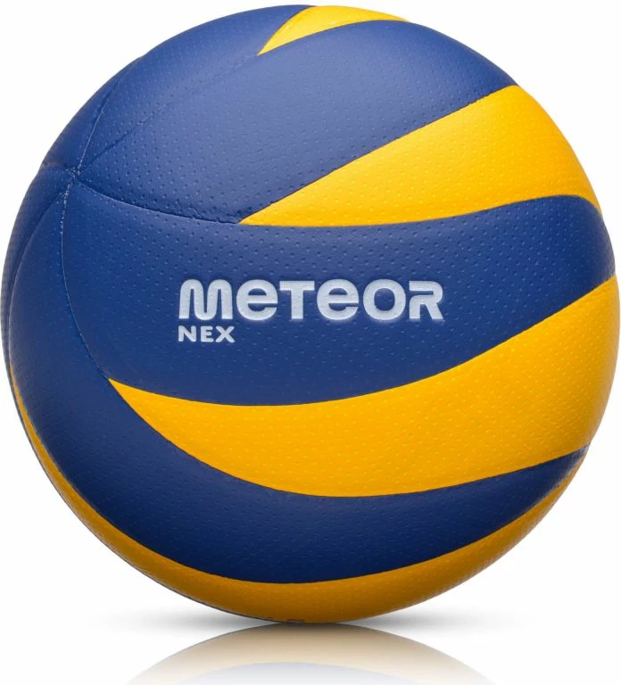 Volejbalna žoga Meteor za moške/ženske, modro-rumena