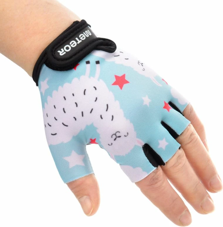 Otroške rokavice za kolesarjenje Meteor, modre