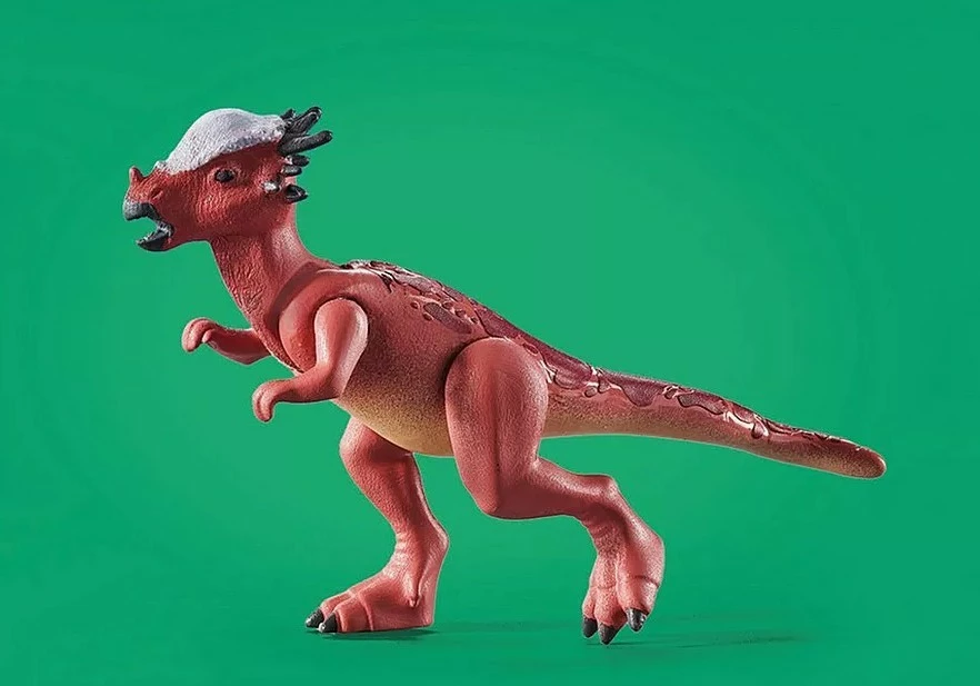 Igralni set z dinozavri, Playmobil Dinos 71822, 37 kosov, figura Stygimoloch in raziskovalec