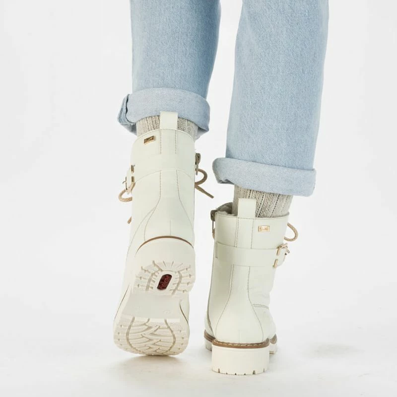 Udobne ženske čevlje, Rieker, bele