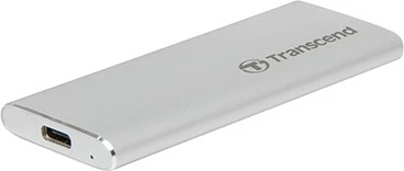 Zunanji SSD 240GB Transcend, USB 3.1 Gen 2, Type-C, srebrn