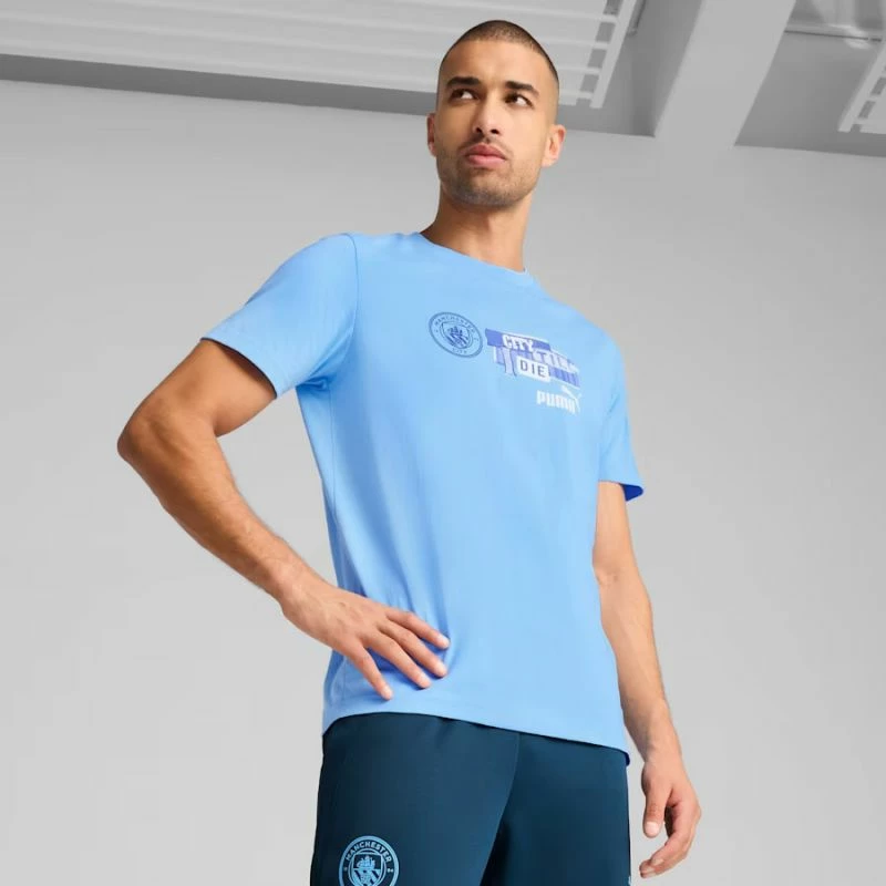 Majica Manchester City, Puma, moška, modra