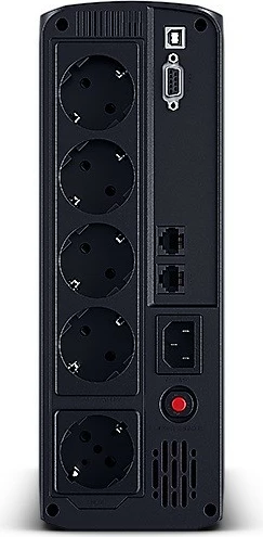 UPS CyberPower VP1200ELCD-FR, 1200VA, 720W, 5xFR, LCD, črn