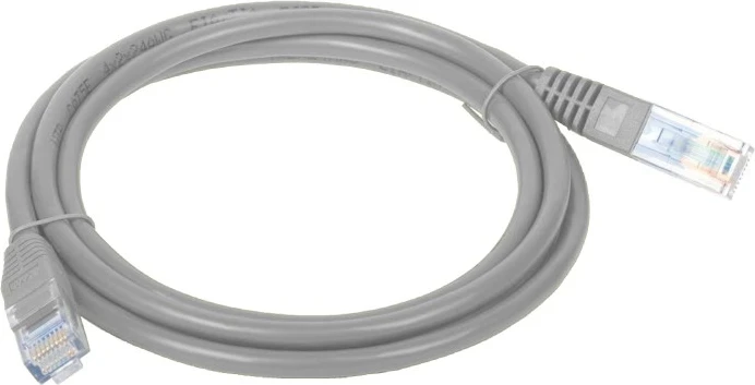 Omrežni kabel Alantec KKU5SZA10, 10 m, Cat5e, siv