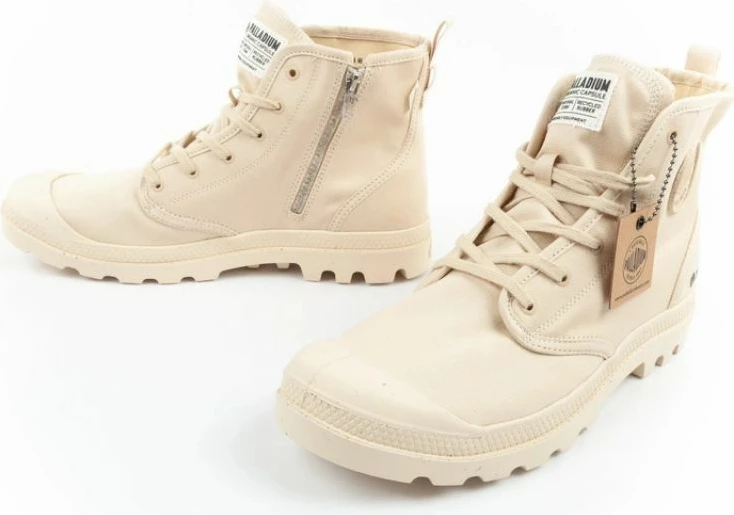 Kotalni čevlji Palladium Pampa Zip M, bež
