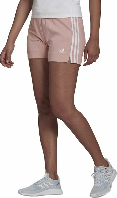 Kratke hlače za ženske, adidas, bele in rožnate