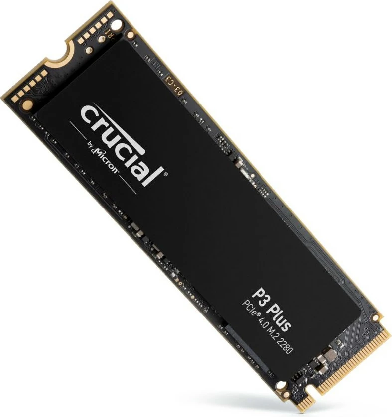 SSD, 2 TB M.2 Crucial P3 Plus, 5000 MB/s