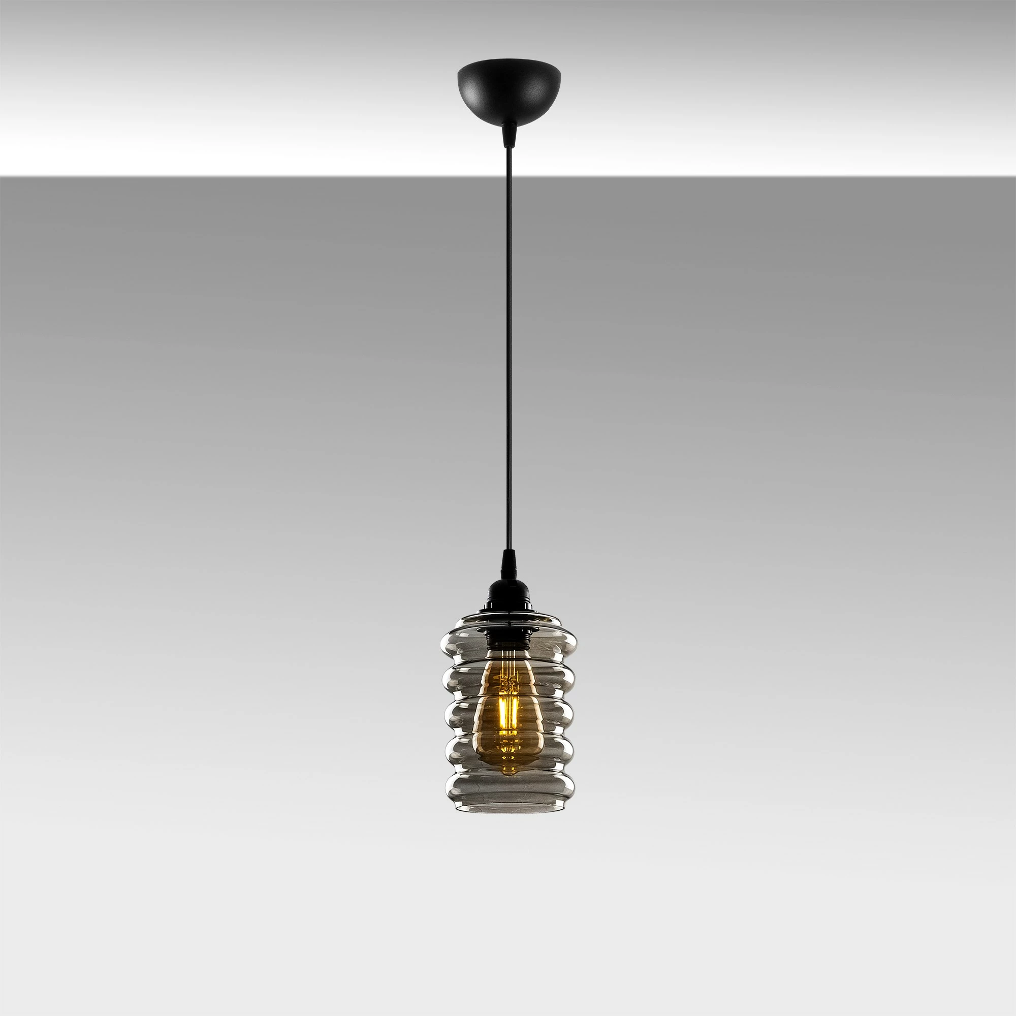 Stropna svetilka dimne barve Opviq 020