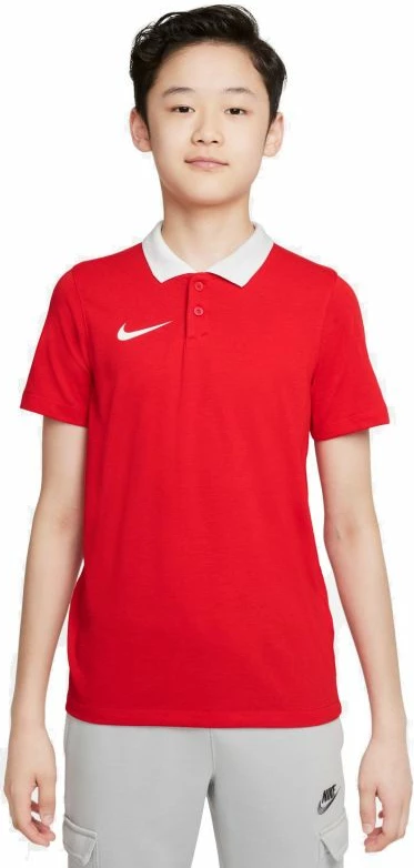 Polo majica za otroke Nike, rdeča