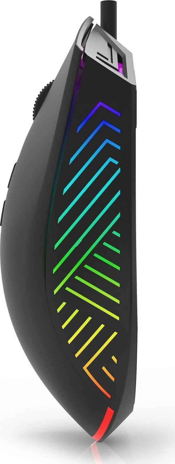 Gaming miš Inca IMG-GT17, 6400 DPI, RGB, 7 gumbov, USB, črn