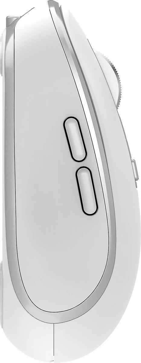 Brezžični miška (5 gumbov) YENKEE NOBLE YMS 2085WH, Bluetooth + WiFi, bela/siva