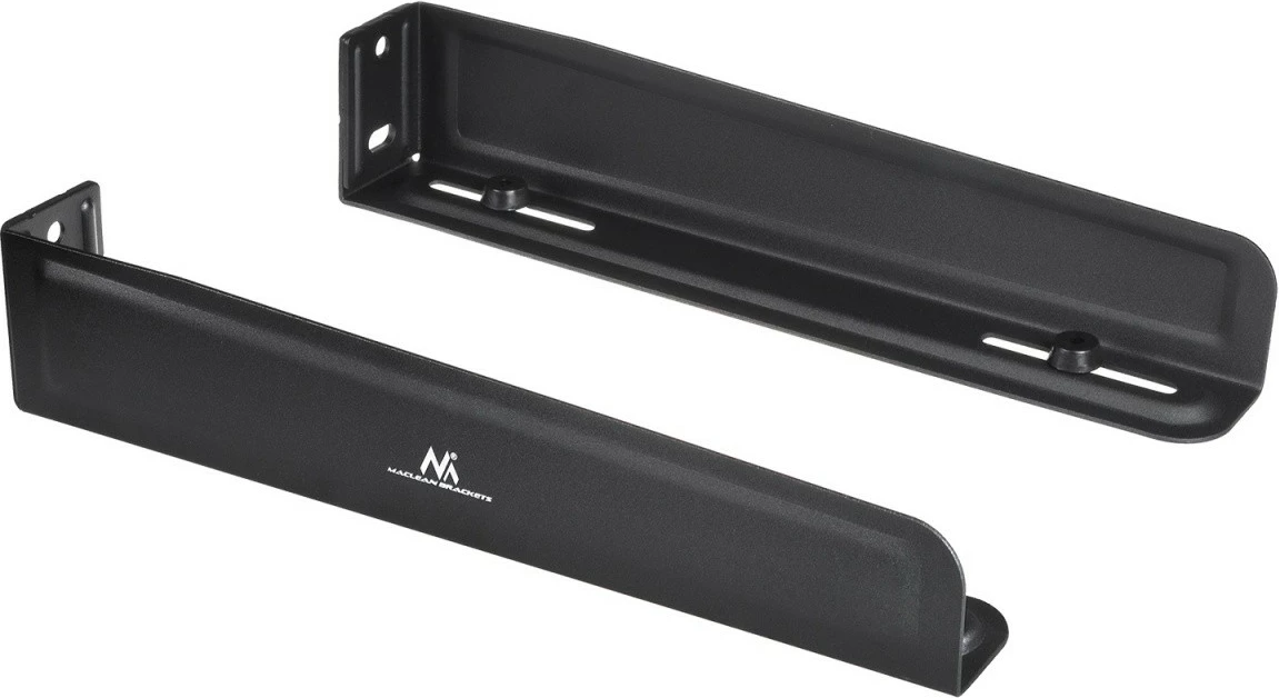 Stenski nosilec za mikrovalovno pečico Maclean MC-807, črn