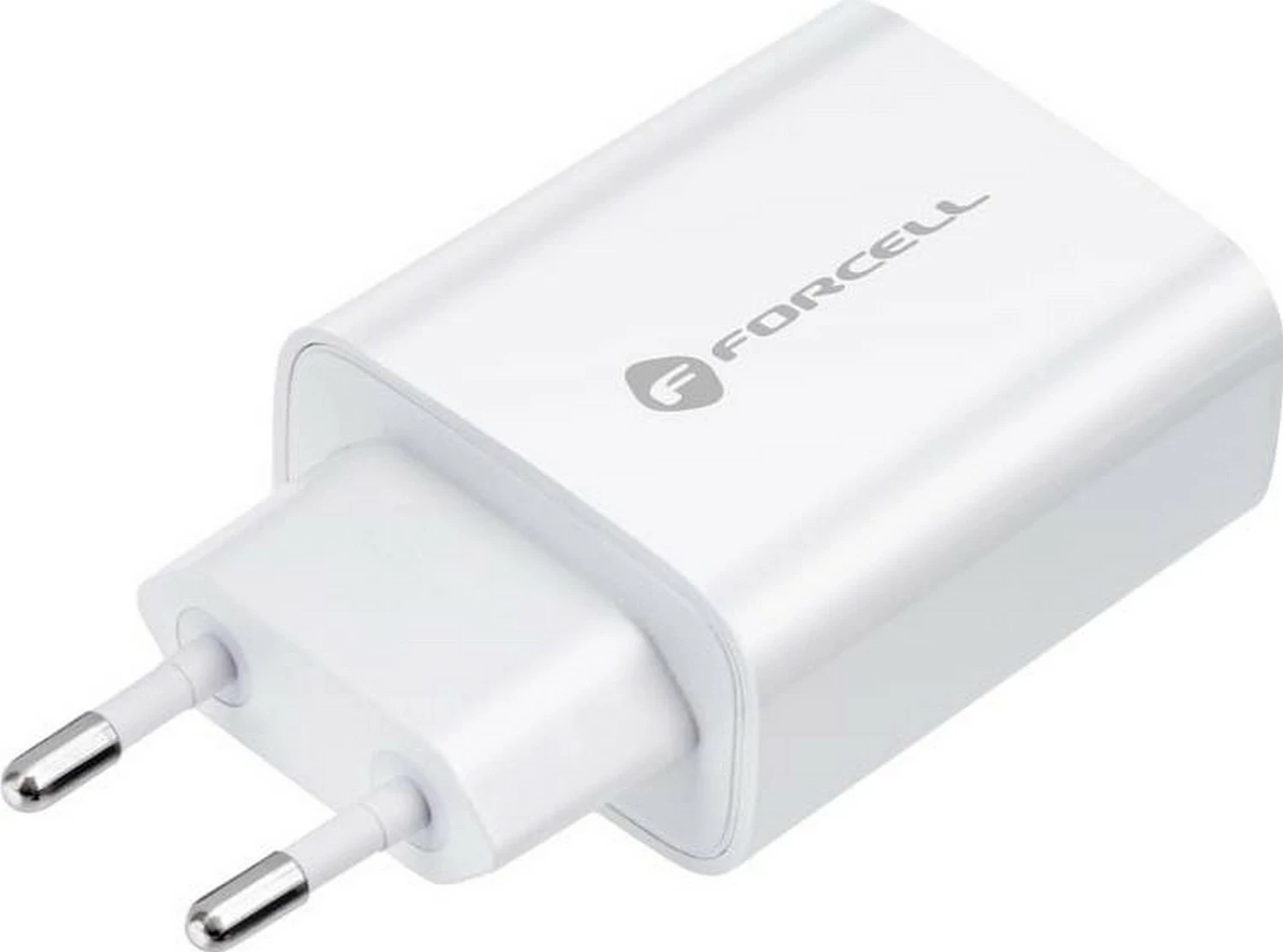 Hitri polnilec 20W za Apple, Forcell F-ENERGY TFK-TC-20WPD, USB Type-C, kabel Type-C na Lightning, bel