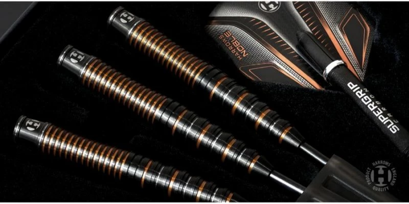 Darts puščice, Harrows Noble, unisex, črne