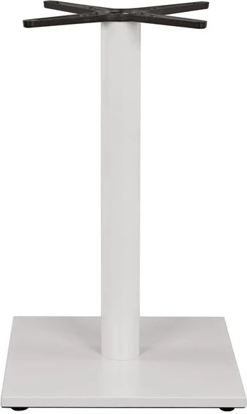 Kovinsko stojalo belo mat 45x45x70 s križem 45x45 in nastavljivci FH438.02