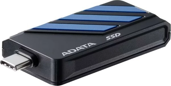 Zunanji SSD 2 TB, USB 3.2 Gen2 Type-C, črn/moder Adata SC735