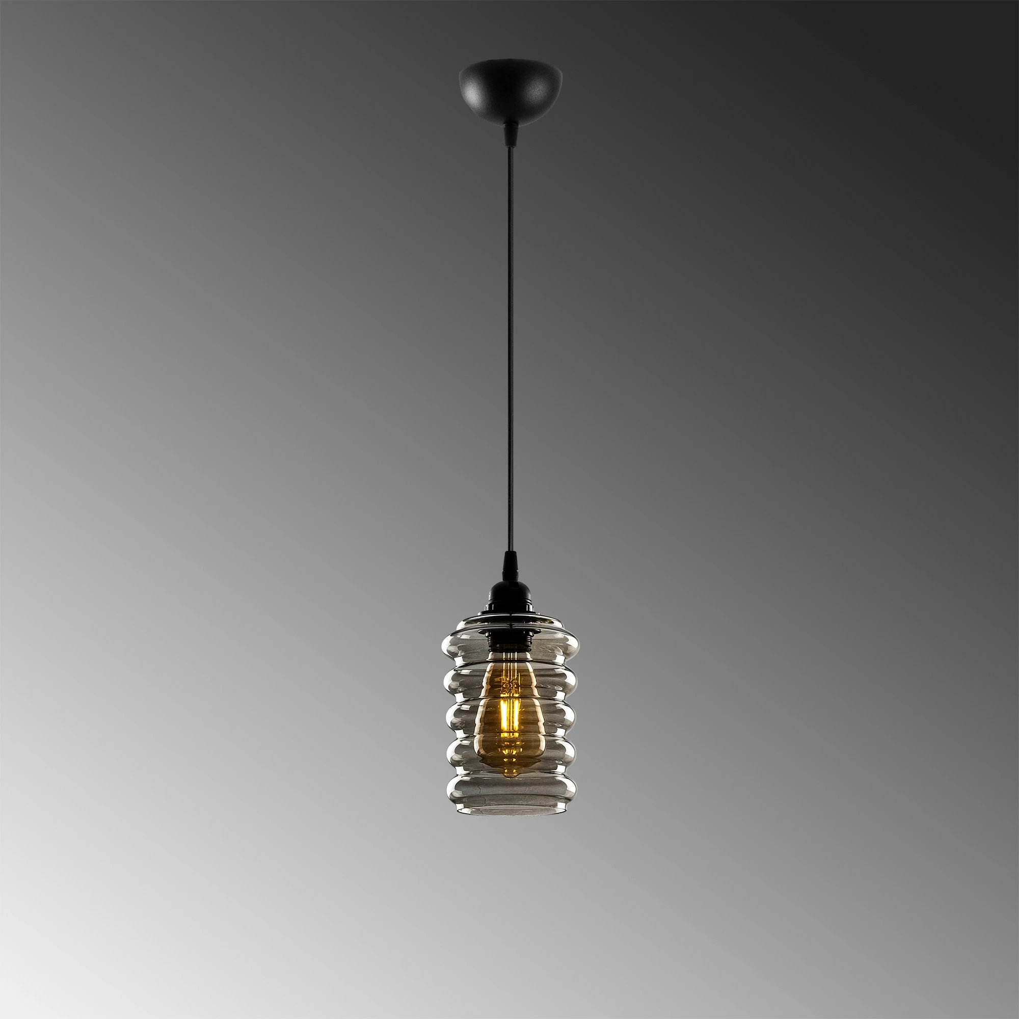 Stropna svetilka dimne barve Opviq 020