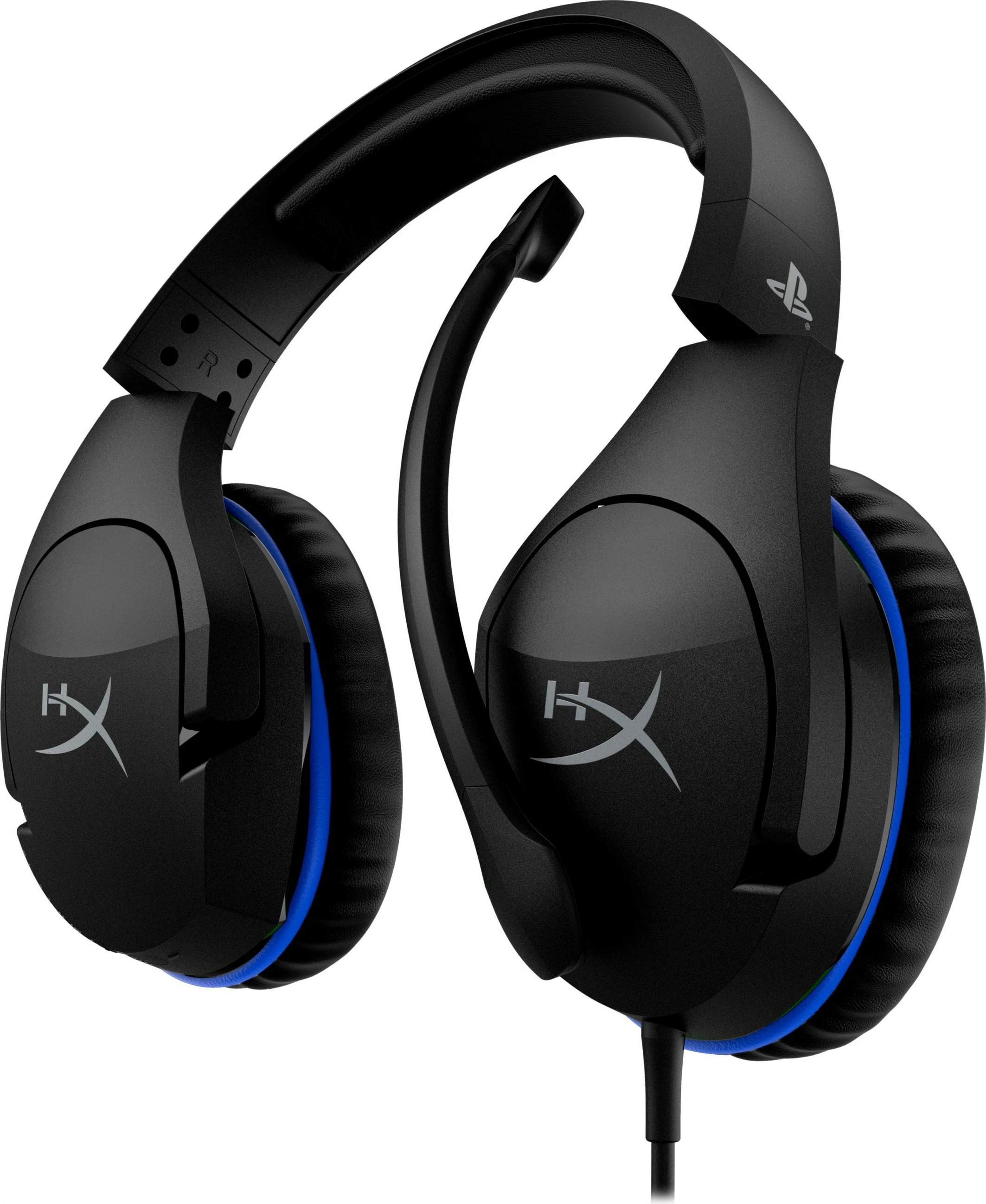 Gaming slušalke HyperX Cloud Stinger, PS5 PS4, z žico, 3,5 mm, črno/modre