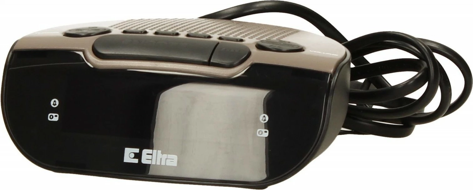 Digitalni radiobudilka Eltra ZEBU 06PLL, FM radio, črno/khaki