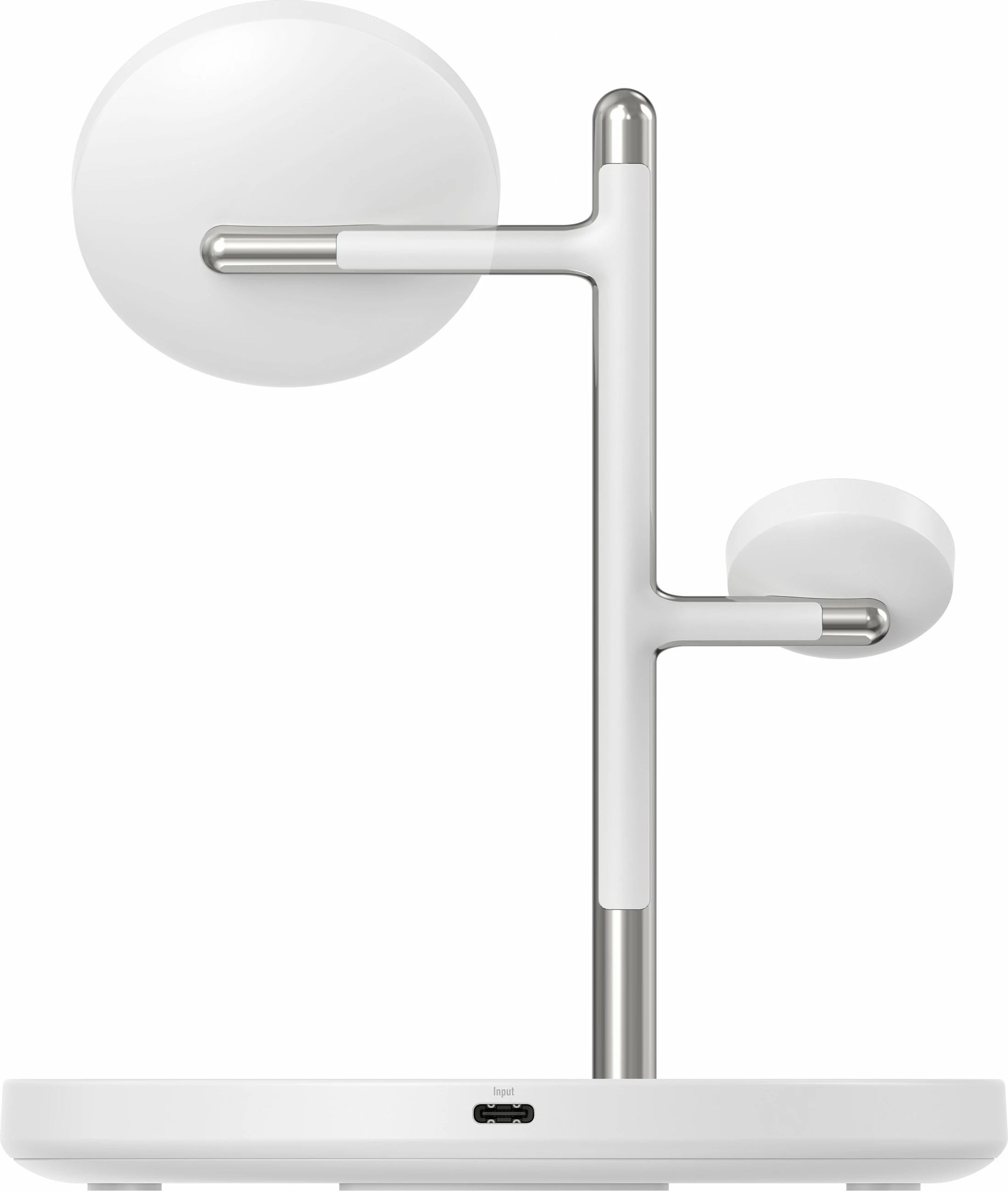 Polnilna postaja za iPhone in Apple naprave Anker MagGo, USB, brezžično polnjenje, bela