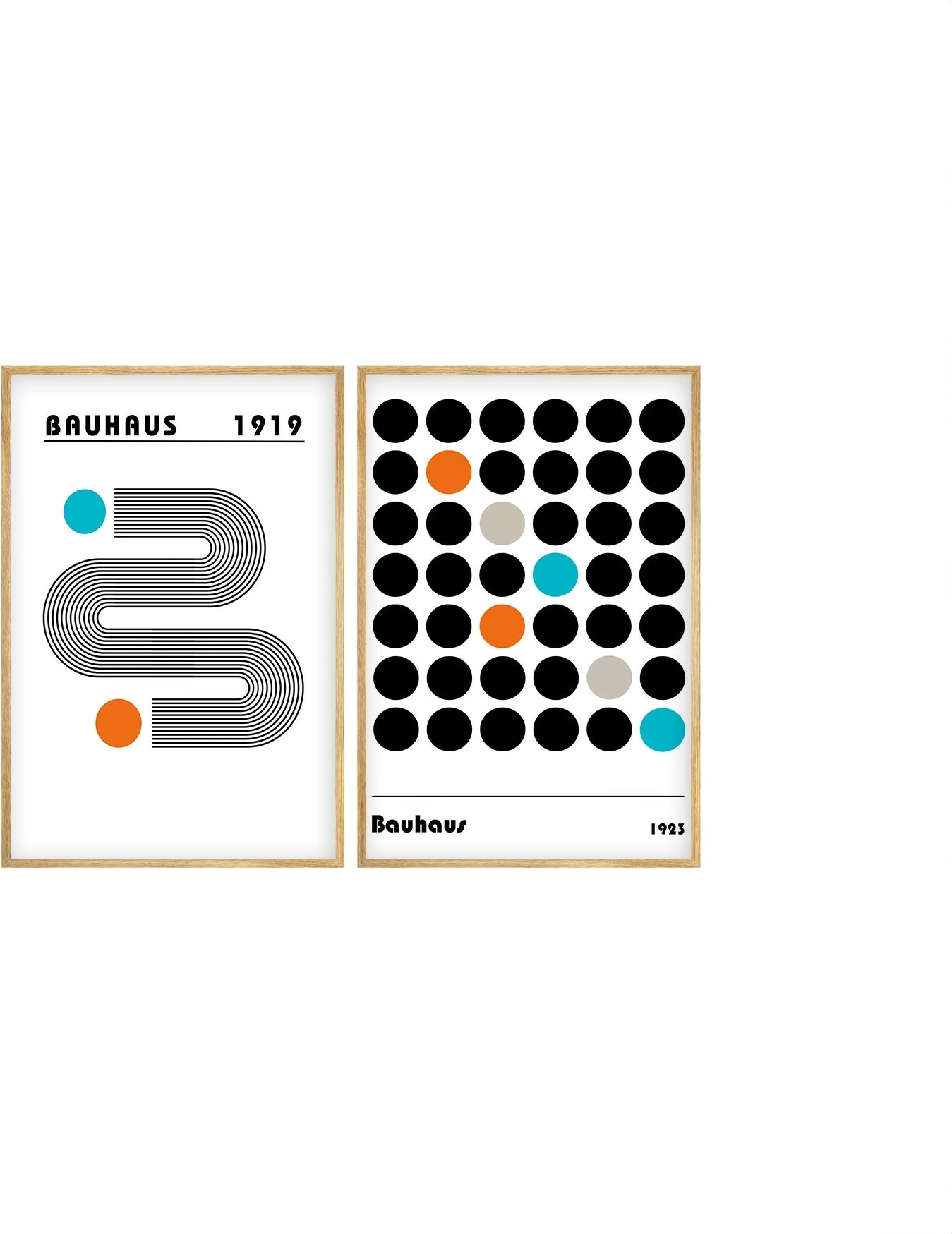 Dekorativna slika s okvirjem MDF (2 kosa), Wallity Huhu248, 30 x 40 cm