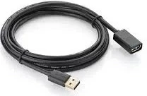Podaljšek USB-A, Ugreen USB 3.0, 3 m, črn