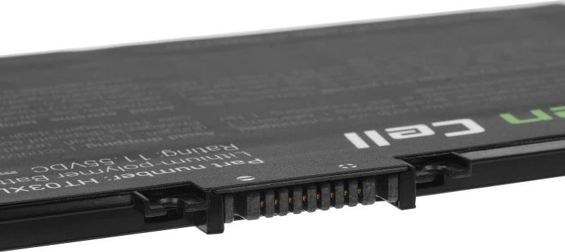 Baterija za prenosnik, Li-polimer, 3550 mAh, 11,55 V, Green Cell HP163, za HP 14/15/17/Pavilion, črna