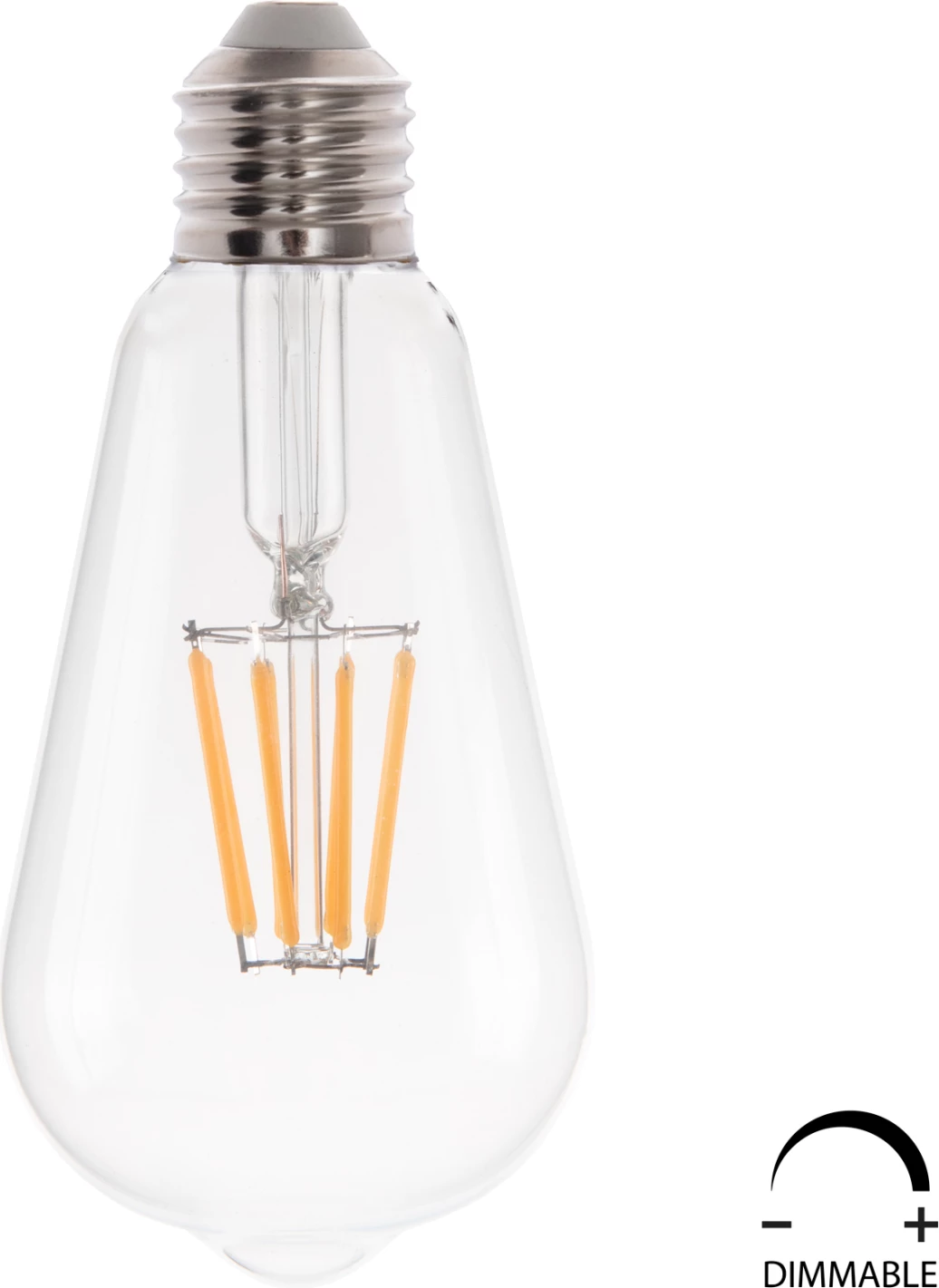 LED žarnica FH4188.01 filament 8W E27 zatemnljiva 3000K prozorna