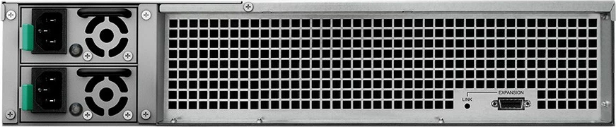 Enota za razširitev Synology RX1217, Serial ATA III, 12,7 kg, Rack (2U), črna