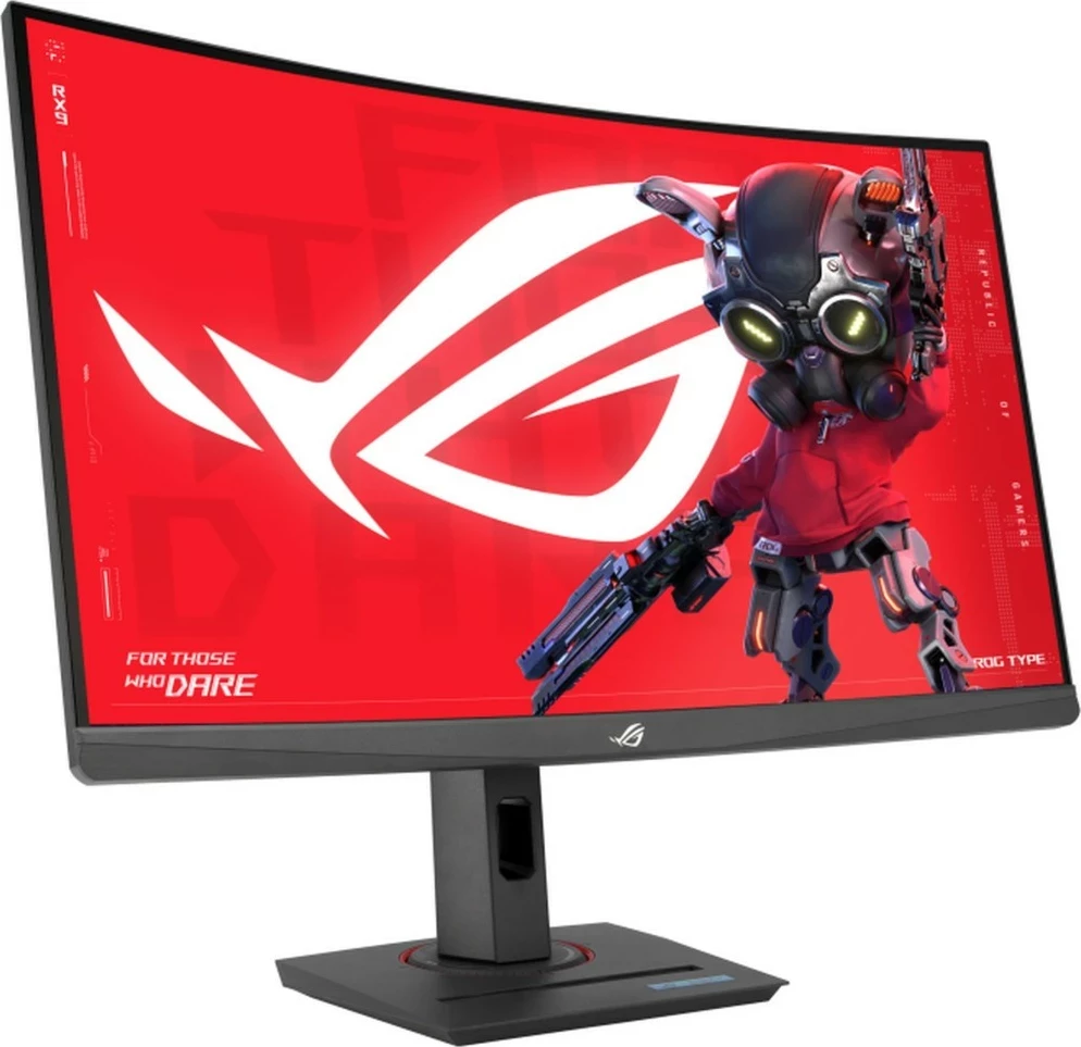 Ukrižen 32" QHD 280Hz za igre, ASUS ROG Strix XG32WCMS, črn
