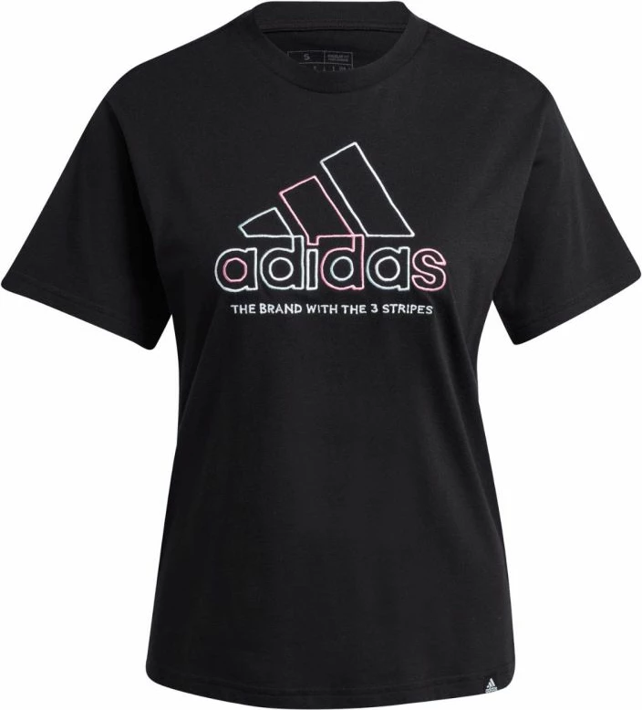 Majica za ženske adidas, črna