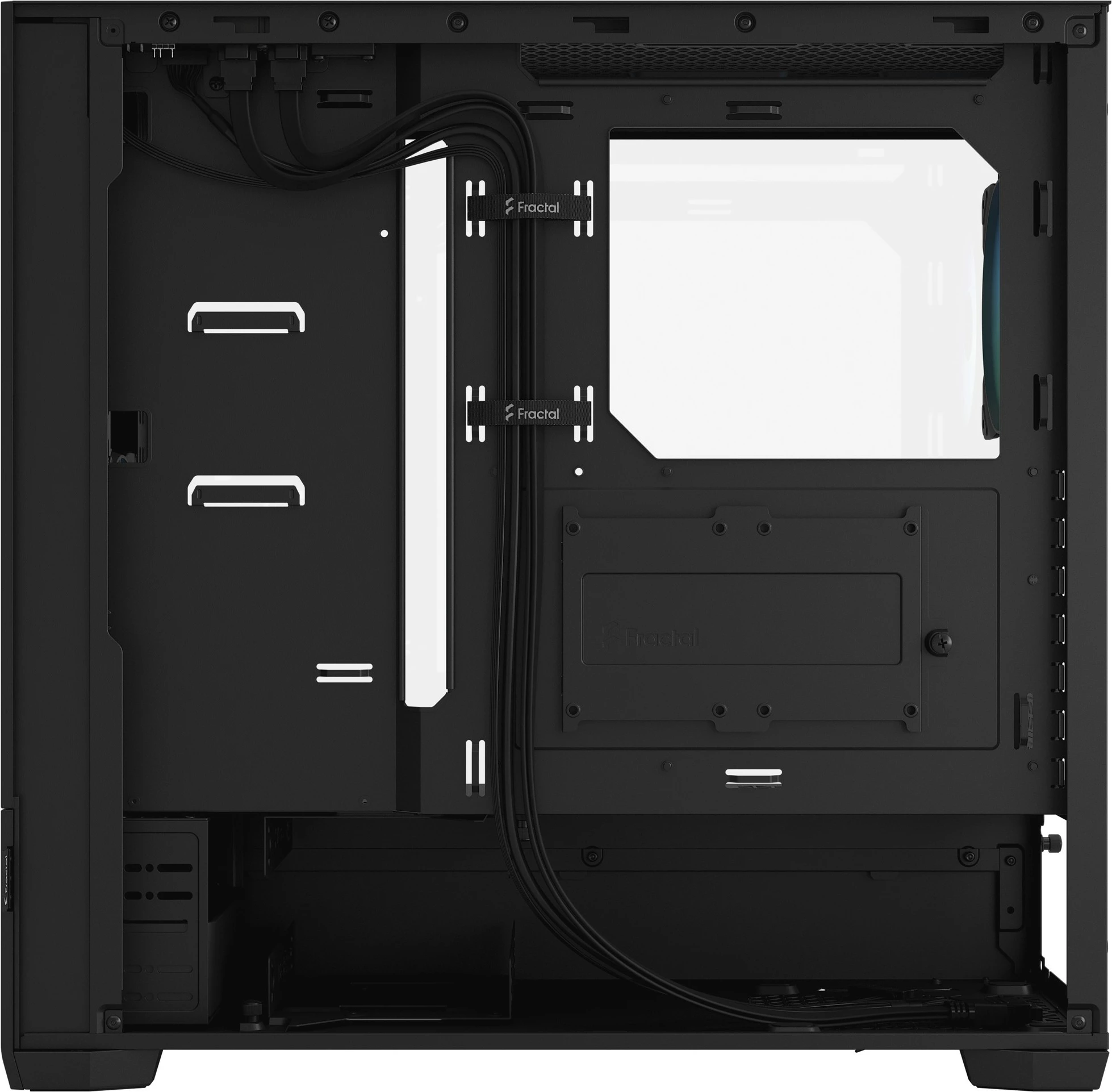 Ohišje Fractal Design Pop Air, Tower, PC, ATX, micro ATX, Mini-ITX, črno