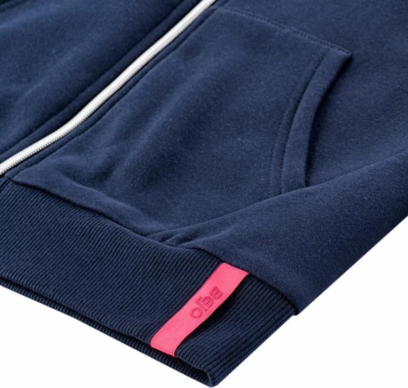 Duks s kapuco za dekleta Bejo, temno moder