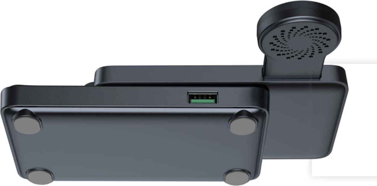 Polnilna postaja 4-v-1 za iPhone, AirPods in Apple Watch, zložljiva, črna Joyroom JR-WQS02